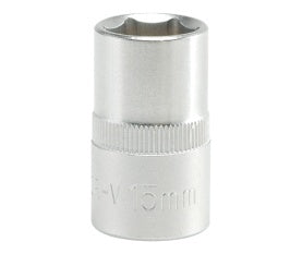 Galvutė 1/2", šešiakampė 15mm (YT-1208)