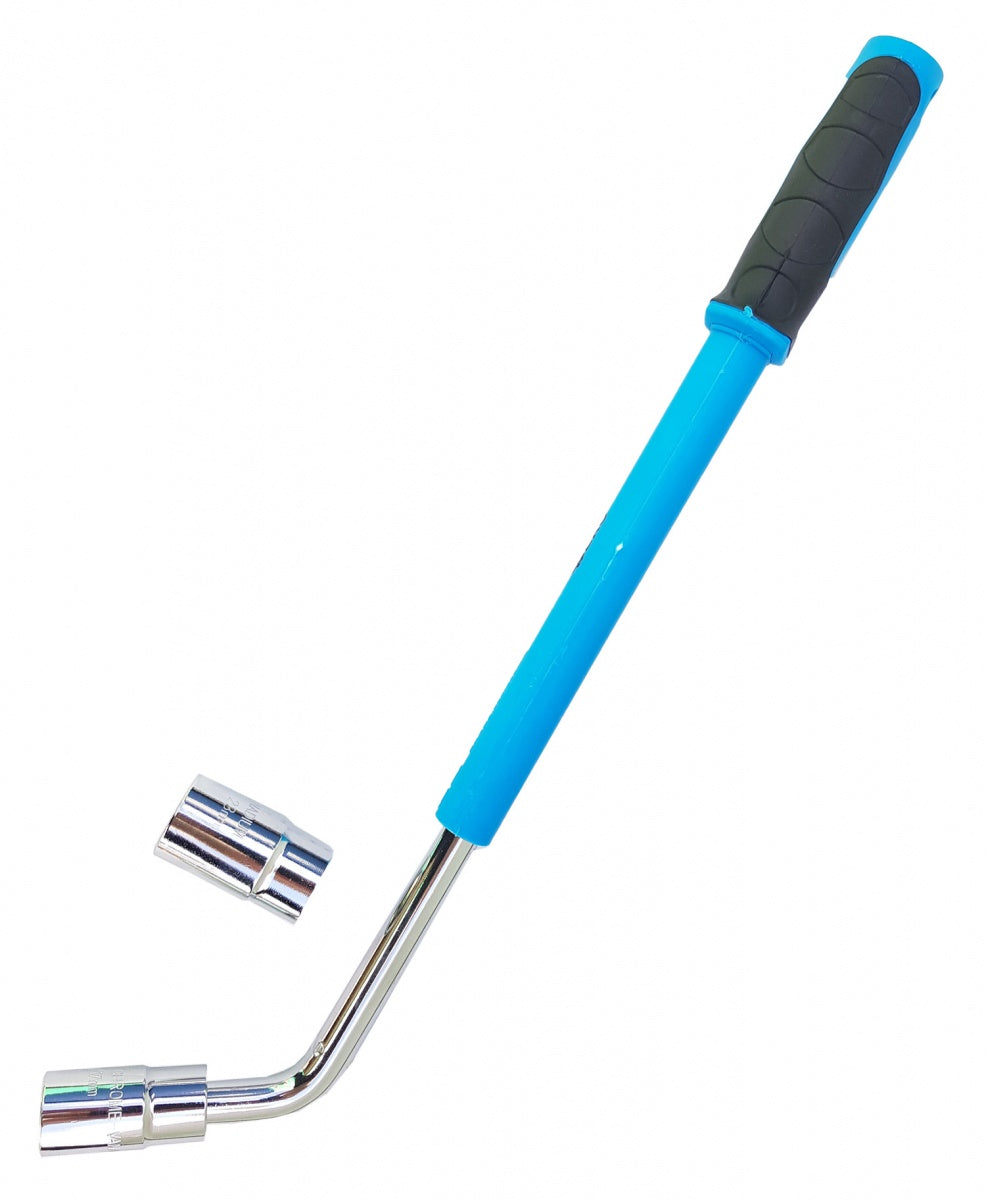 Raktas ratams teleskopinis profi | Cr-V | 12,5 mm (1/2") | 21/23+17/19 mm | 3 vnt. (ES-1719)