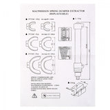 Amortizatorių spyruoklių suspaudėjai | "McPherson" pakabai (SK078)
