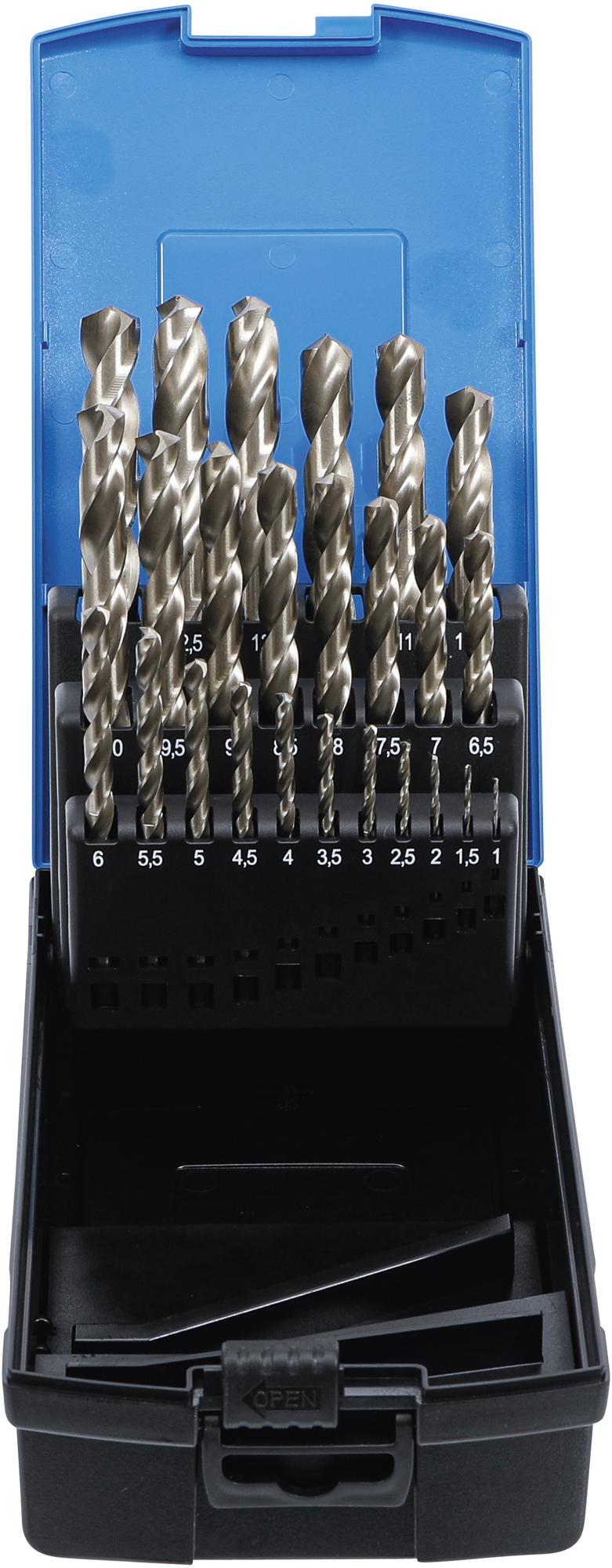 Grąžtų komplektas HSS | Ø 1 - 13 mm | 26 vnt (110)