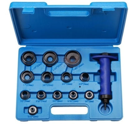 Skylių išmušėjų komplektas | 5 - 35 mm | 14 vnt. (SK1733)