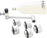 Alyvos piltuvų adapterių rinkinys | Aliuminio tipas (8505)