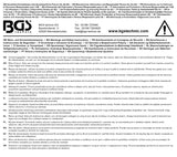 Ratų varžtų atstumo tarp skylių matuoklis aliuminis (8367-1)