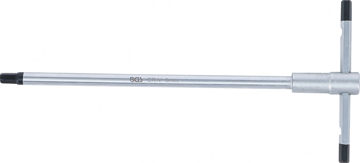 Atsuktuvas su slankiojančia T formos rankena | vidinis šešiakampis | 6 mm (6087)