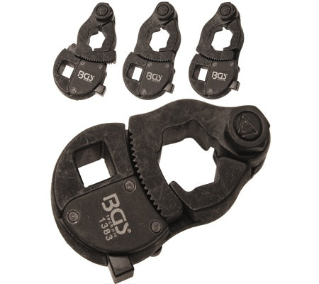 Peteliškės tipo raktas su terkšliniu mechanizmu  3/8", 17 - 24 mm (1383)