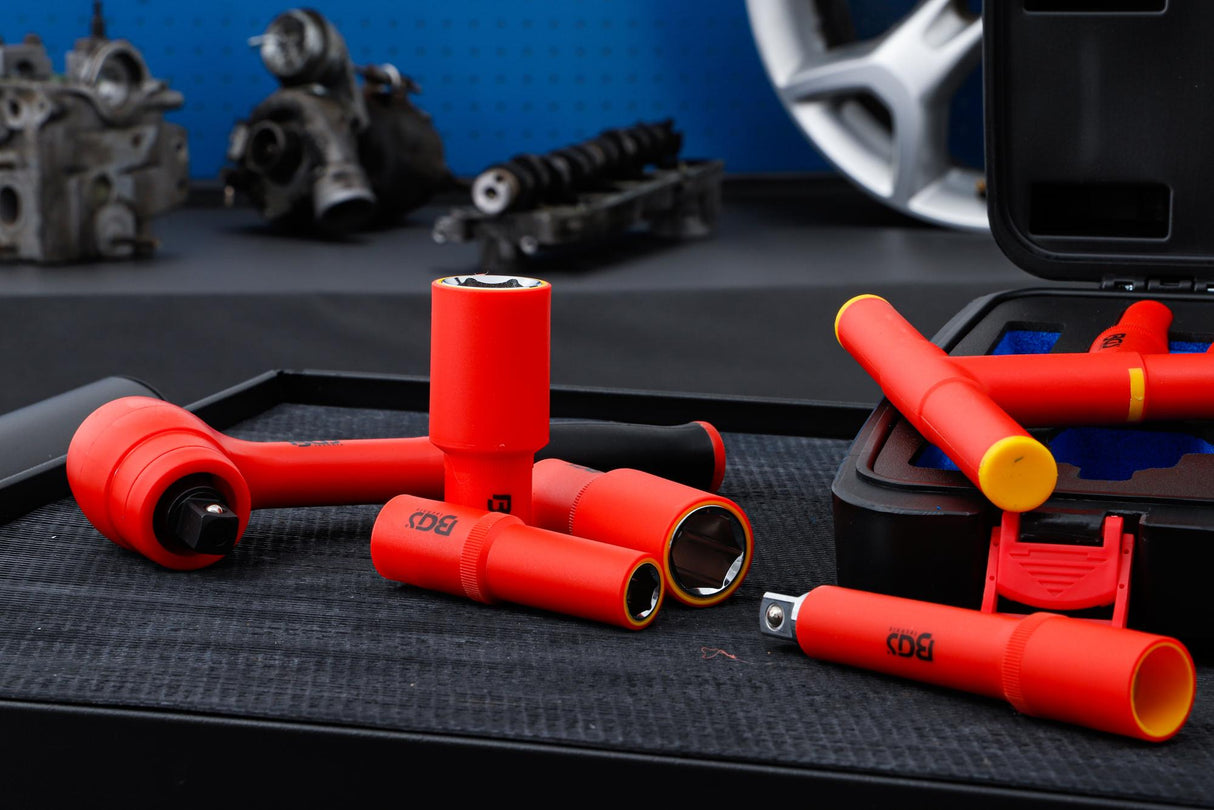 Įrankių rinkinys VDE | 12.5 mm (1/2") | 10 - 24 mm | 11 vnt. (7134)