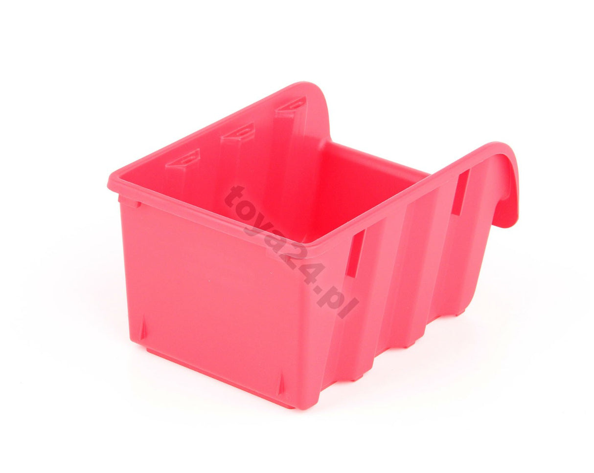 Dėžutė sandėliavimui raudona 23,5 x 17,3 x 12,5 (78824)