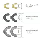 Amortizatorių spyruoklių suspaudėjai | "McPherson" pakabai (SK078)