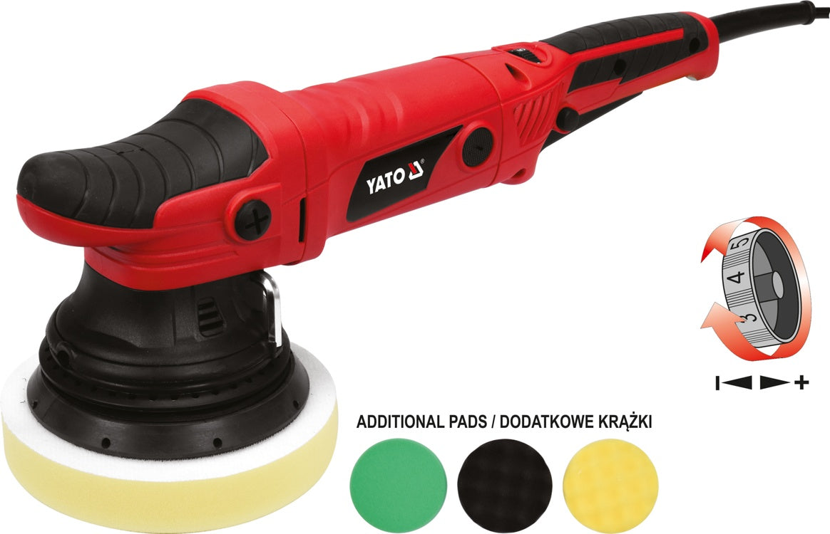 Poliravimo mašinėlė | ekscentrinė | 720 W | 150 mm (YT-82200)