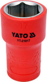 Головка изолированная 17 mm, 3/8" VDE