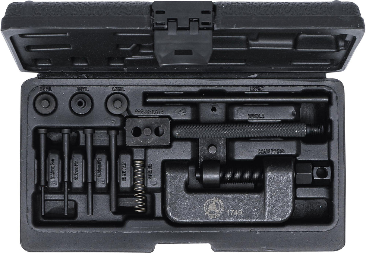 Grandinės kniedijimo / atskyrimo įrankių rinkinys | 35-525 (1749)