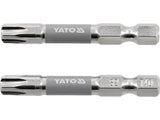 Antgaliai | 6,3 mm (1/4") | S2 Ni | T-Star (Torx) T40 | 50 mm | 2 vnt. (YT-78036)