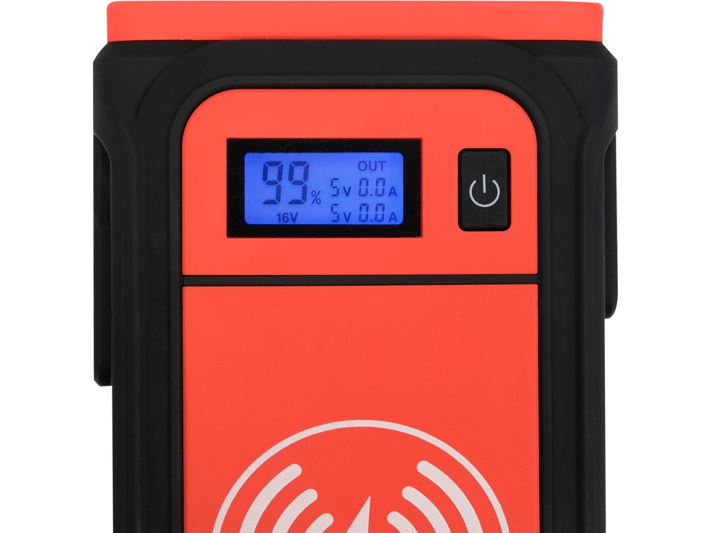 Paleidimo prietaisas | powerbank | 16000 mAh | LCD | indukcinis pakrovimas (YT-83085)