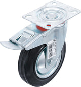 Ratukas su stabdžiu | su baze | Ø 125 mm (81968)