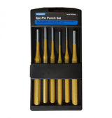 Bukų išmušėjų rinkinys | CR-V | 150 mm | 3 - 8 mm | 6 vnt. (SK0666)