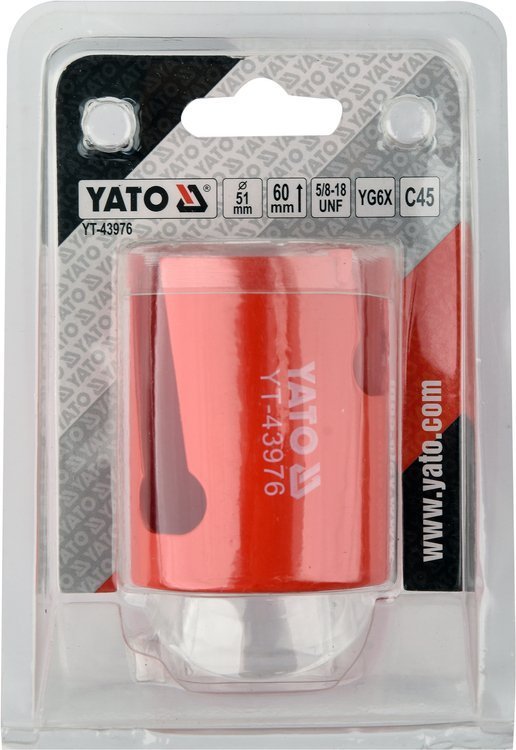 Универсальная коронка по бетону | TCT | 5/8"-18UNF | 51 mm