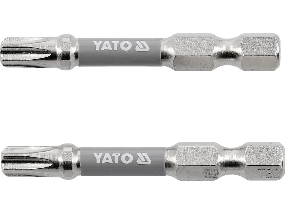 Antgaliai | 6,3 mm (1/4") | S2 Ni | T-Star (Torx) T30 | 50 mm | 2 vnt. (YT-78035)