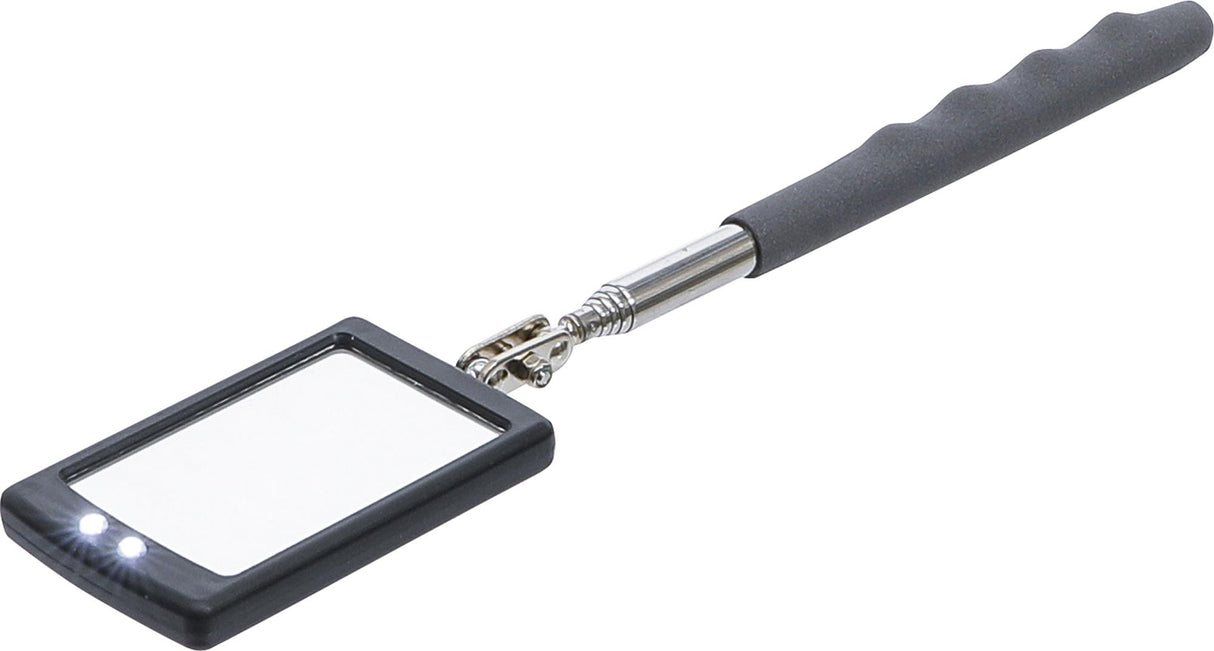 Apžiūrėjimo veidrodis su LED | 290 - 876 mm (99302)