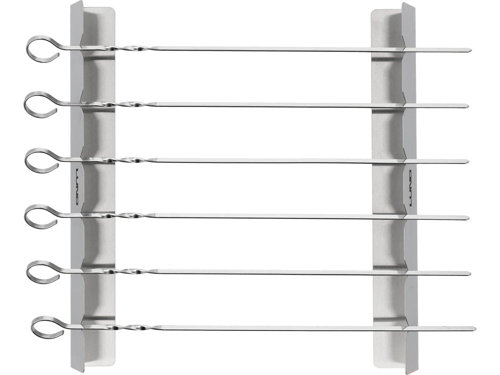 Plieniniai iešmai su stabiliu pagrindu | 6 vnt (99840)