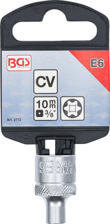 Galvutė E-star tipo varžtams 3/8", E6 (2712)