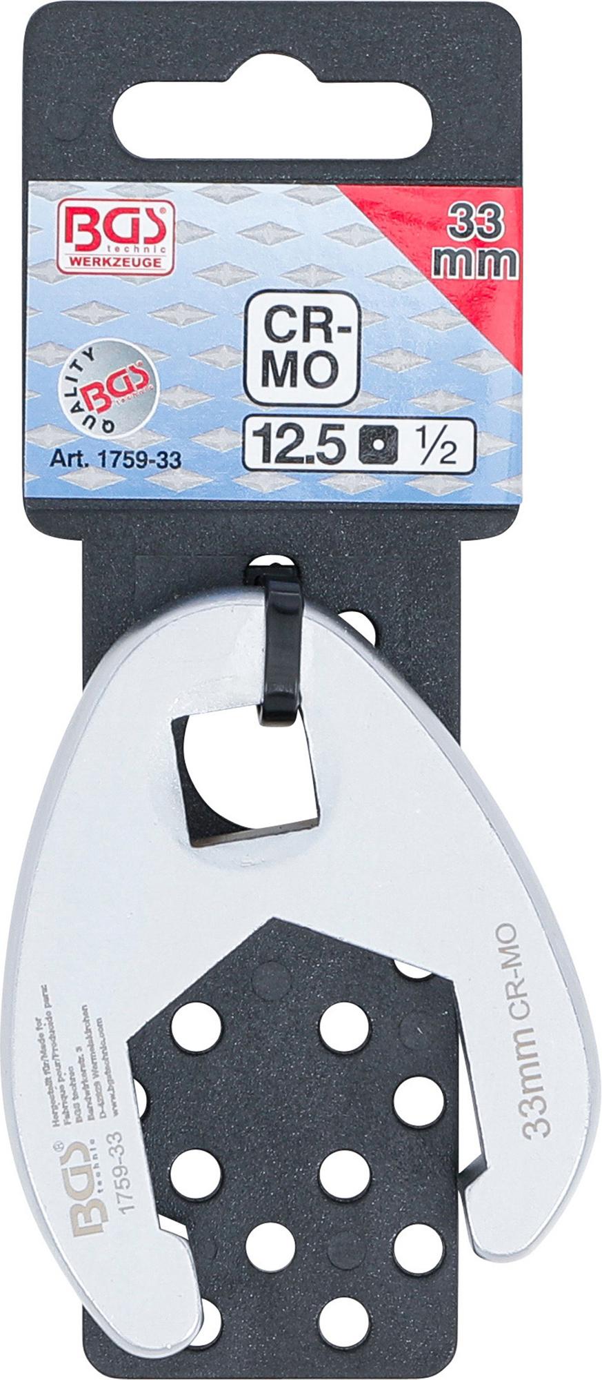 Raktas varnos koja | 12.5 mm (1/2") | 33 mm (1759-33)