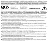 Grandinės kniedijimo rinkinio papildomas rinkinys (BGS 8501) | tinka 3 mm grandinės kaiščiams (8501-2)