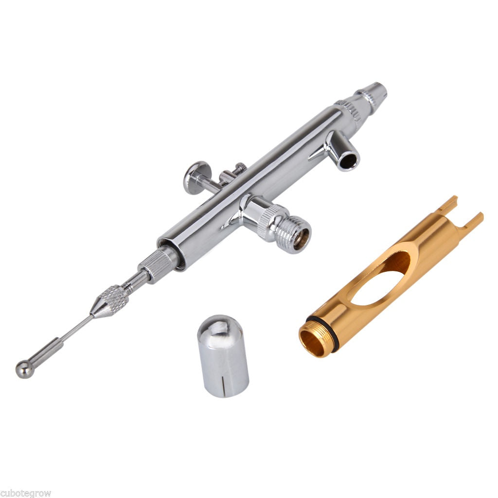 PROFESSIONAL AIRBRUSH SET WITH HOSES 18 PCS. (6+6+6) (ABS12-1)