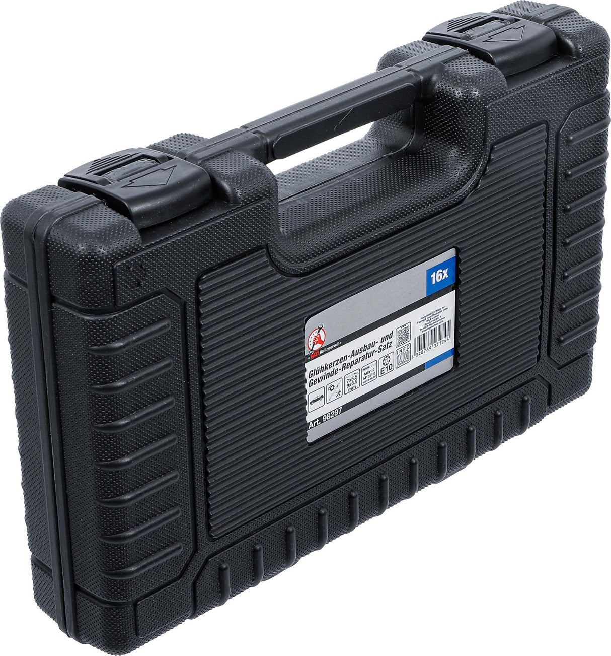 Kaitinimo žvakių išėmimo ir jų sriegio remonto / atnaujinimo rinkinys | 16 vnt. (98297)