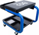 Stačiakampė kėdutė su ratukais ir stalčiumi (2832)