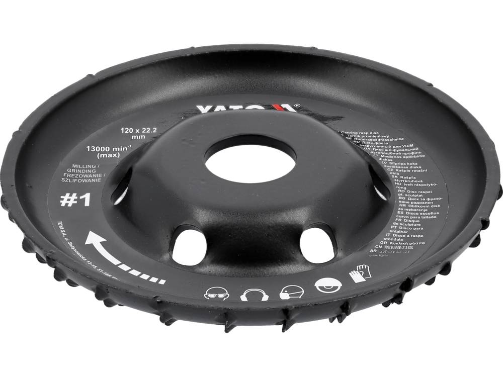 Diskas / freza medžiui | 120 Nr. 1 (YT-59155)