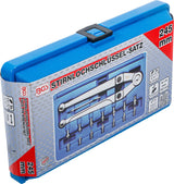 Dirželio įtempiklis su keičiamais antgaliais  | reguliuojamas | Ø 2,5 - 9 mm (1464)