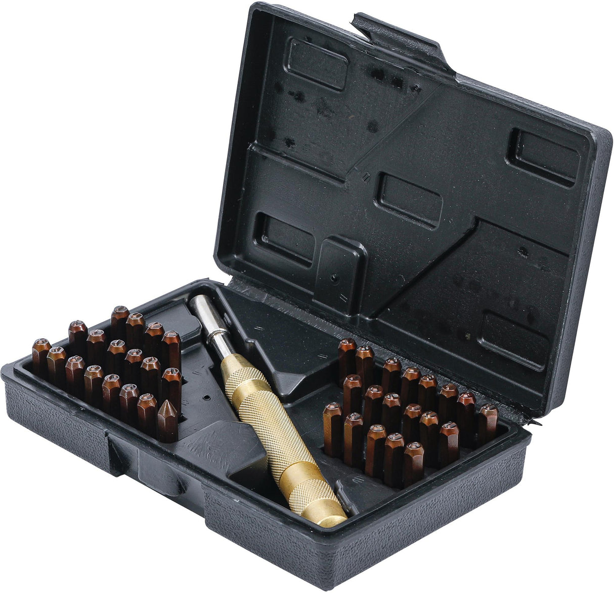 Automatinis skaičių ir raidžių išmušėjų rinkinys | 36-in-1 (3042)