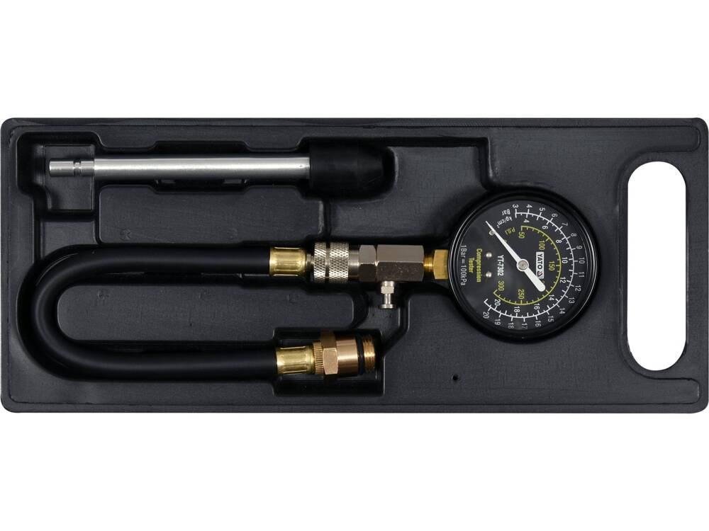 Kompresijos matuoklis benzininis (YТ-7302)