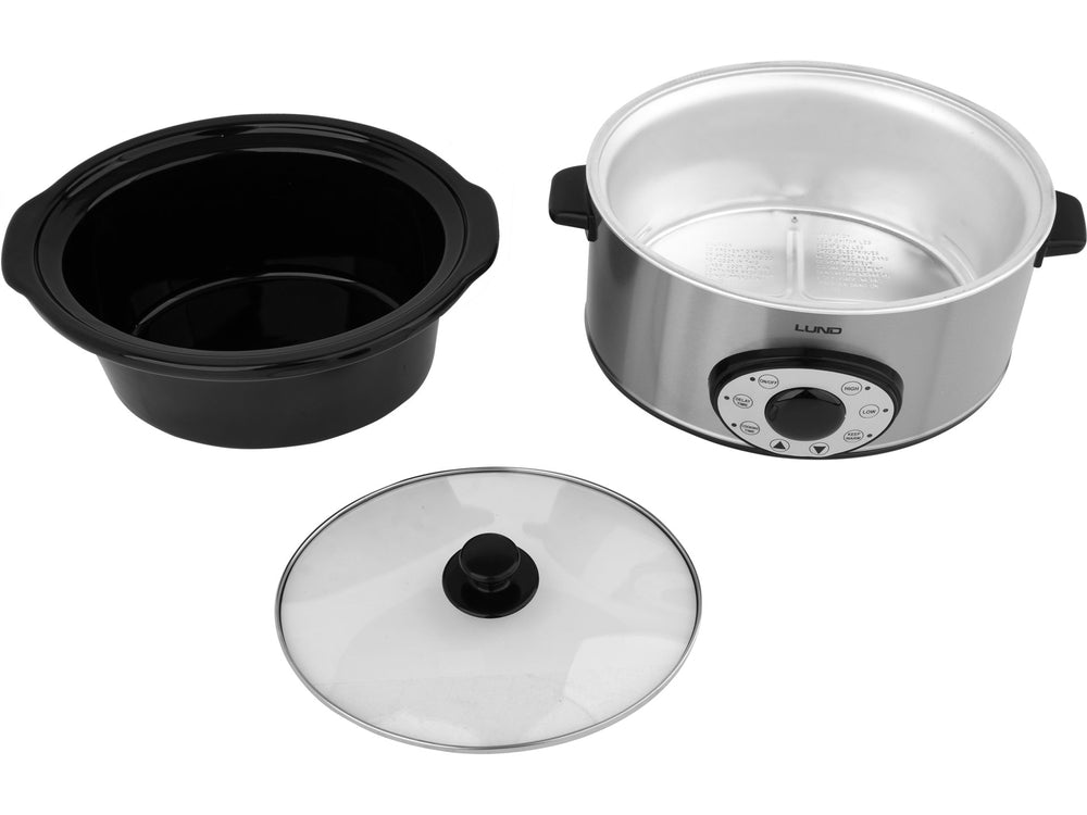 Lėto virimo puodas | 280 W | 4,5 L su laikmačiu (67660)