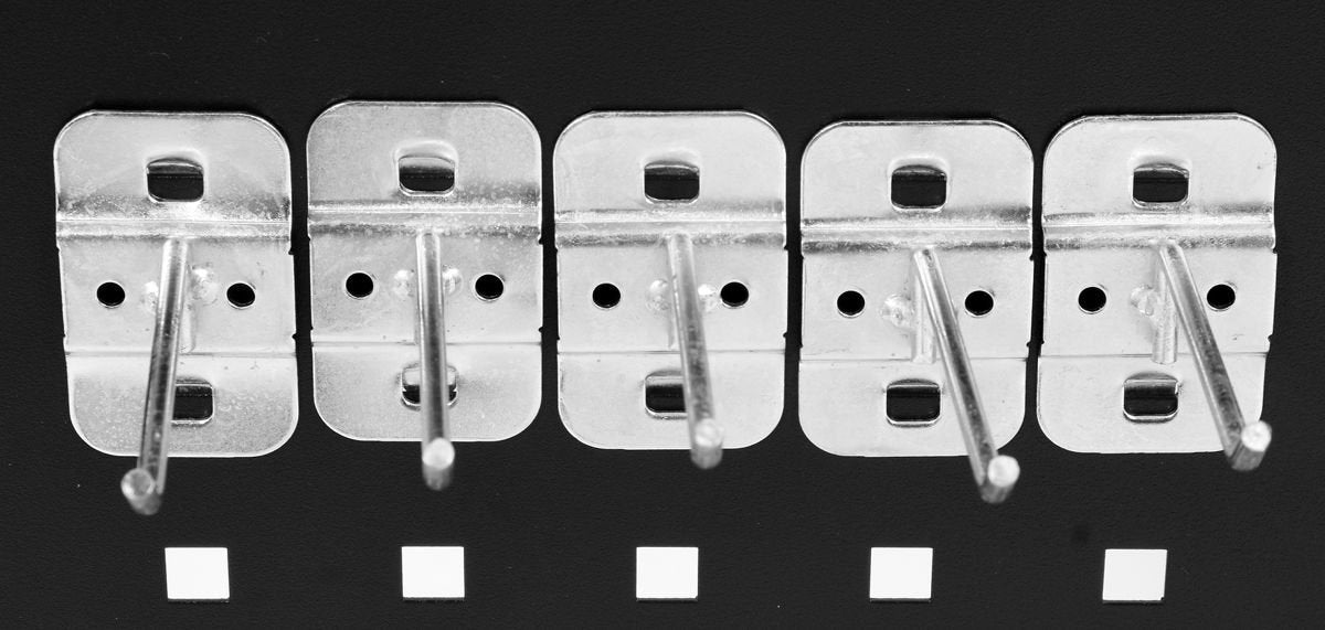 Sienų / perforacijų kabliukai YT-08936 | 5 vnt. (YT-08937)