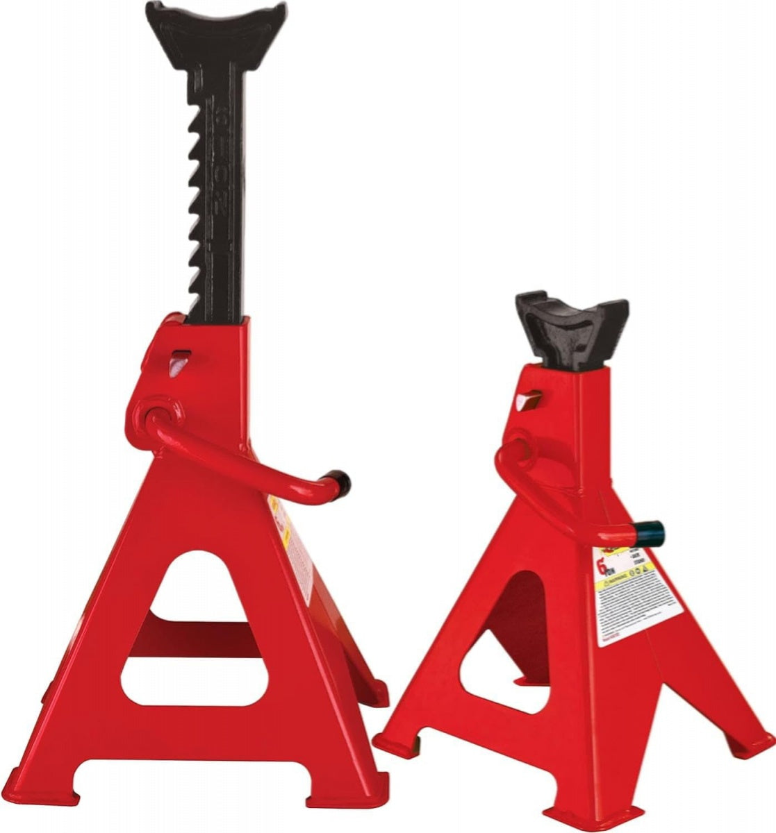 Atramų komplektas 6 t | su padais | 410-610 mm | 2 vnt. (JS6T)