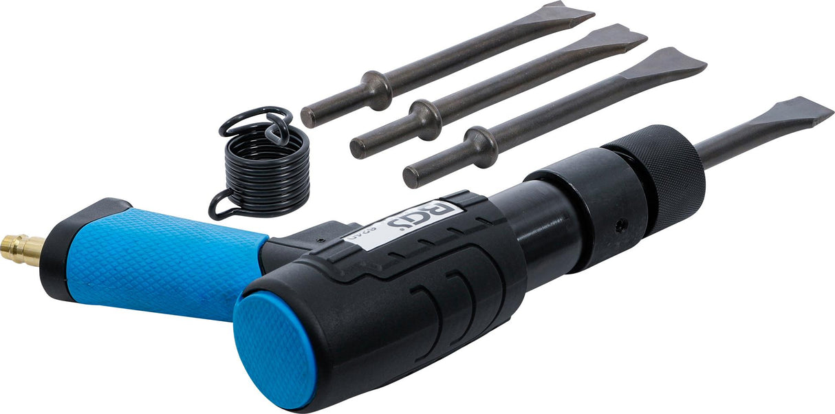 Pneumatinis plaktuko ir kaltų rinkinys | su greito atleidimo griebtuvu | 10 mm (6240)