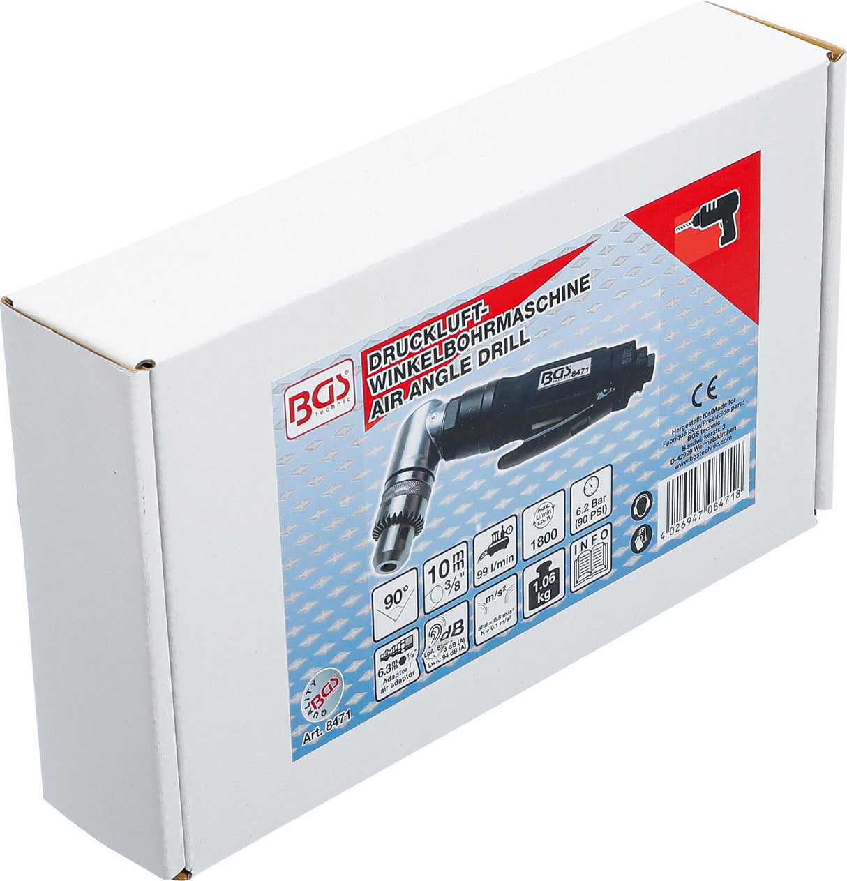 Orinis grąžtas kampinis (8471)