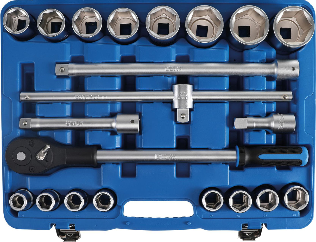 Набор головок и ключа | 20 mm (3/4") | 21 шт.