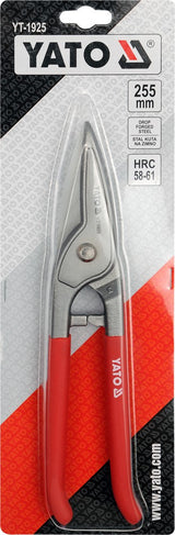 Žirklės skardai tiesios | 225 mm (YT-1925)