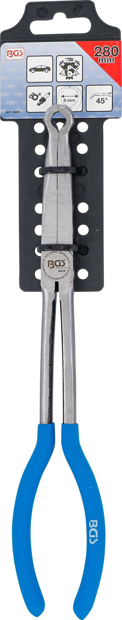 Uždegimo žvakių jungties replės | su žiedo antgaliu Ø 8 mm | 280 mm (4404)