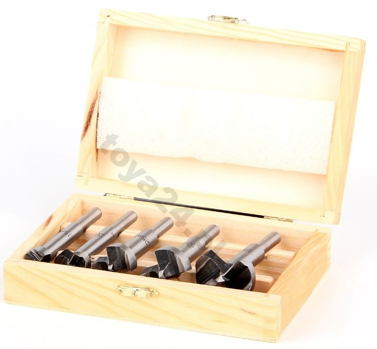 Frezų medžiui rinkinys | 5-35 mm | 5 vnt. (22551)