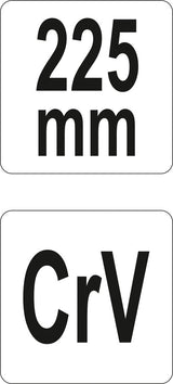 Replės stūmoklių žiedams | 225 mm (YT-0607)