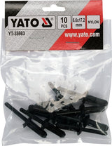 Kniedės plastikinės | 6.6 x 17.2 mm | 10 vnt. (YT-35983)