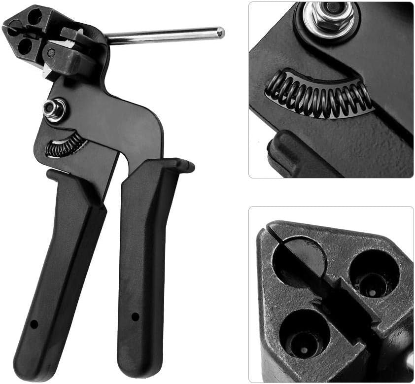 Nerūdijančio plieno dirželių užtempimo įrankis | 0.3 - 12 mm (CTZ-600G)
