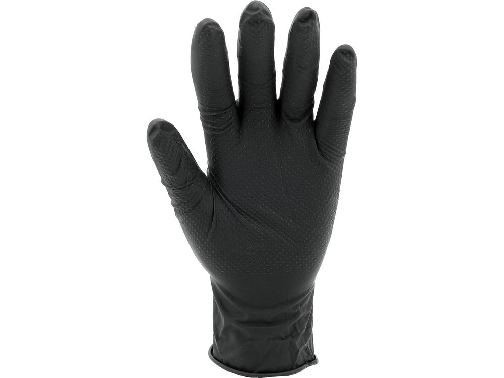 Disposable nitrile gloves with diamond texture | 50 pcs | size XL (10) (YT-74743)