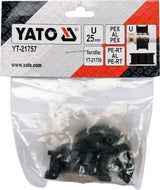 Indėklas / matrica U25 | Presavimo replėms YT-21750 (YT-21757)