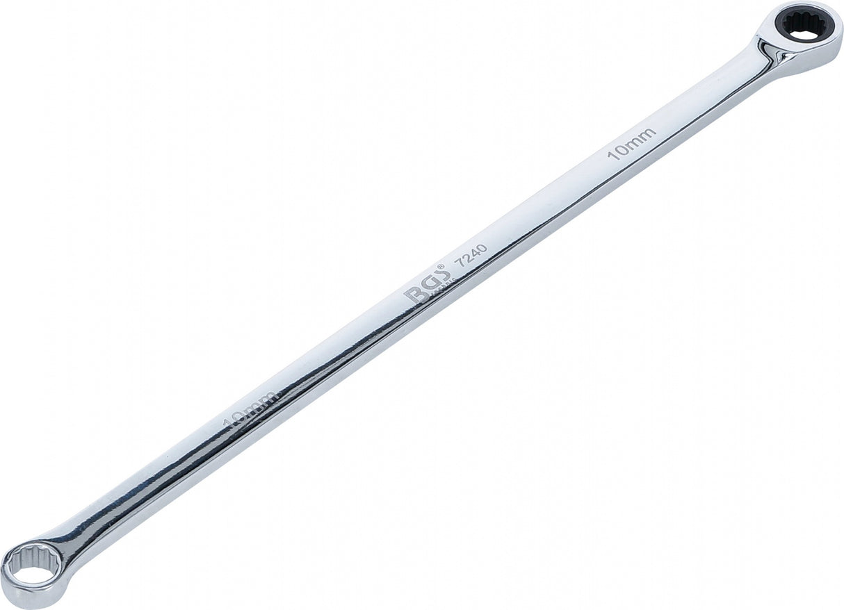 Terkšlinis žiedinis dvipusis veržliaraktis | ilgas tipas | 10 mm (7240)