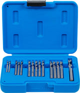 Grąžtų rinkinys | kniedžių skylėms | HSS | 2.4 - 6.4 mm | 15 vnt. (2097)