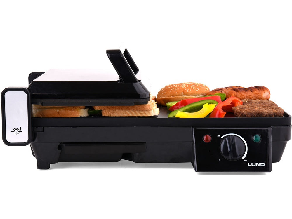 Stalo grilis elektrinis | 2 in 1 | 2000 |  40,5*25 cm (67455)